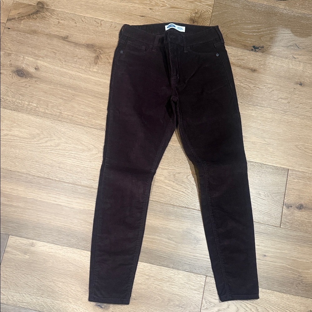Dark Brown Corduroy Pants